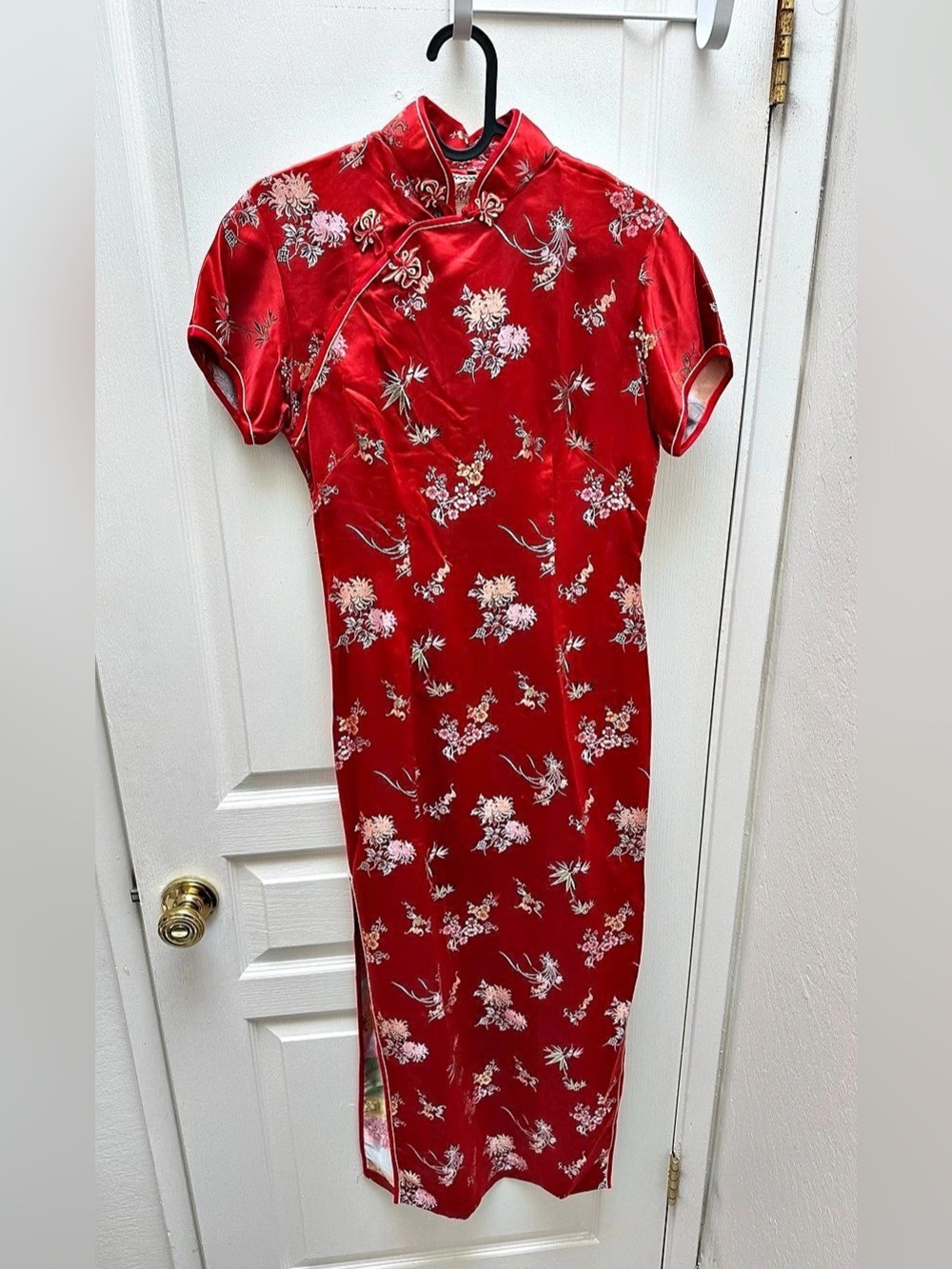 Red Cheongsam Red Size 34